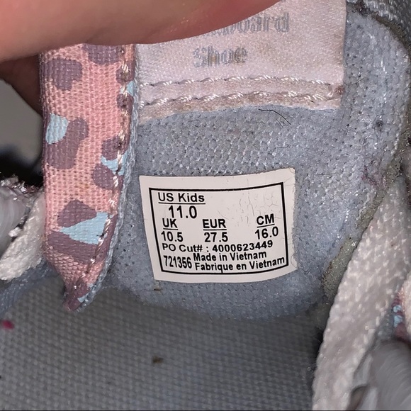 Vans Girls Leopard Print Zip Up Back High Tops! - Picture 11 of 11